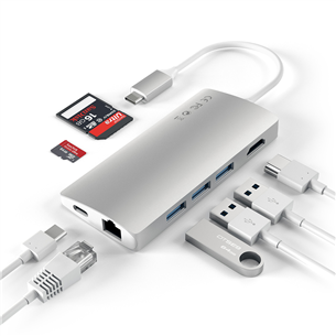 Хаб USB-C Multi-Port 4K Gigabit Ethernet Satechi