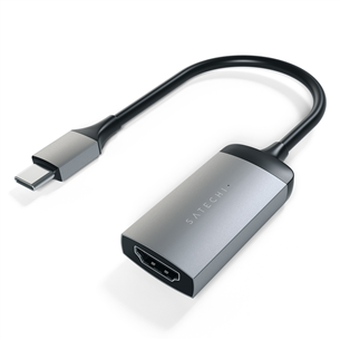 Satechi, USB C-HDMI 4K 60 Hz, grey/black - Adapter