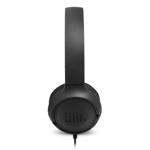 JBL Tune 500, must - Kõrvapealsed kõrvaklapid