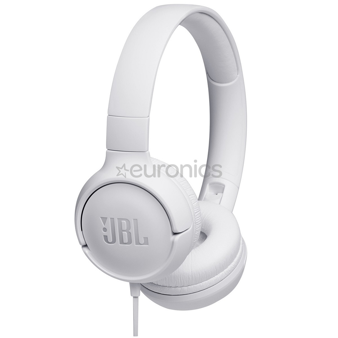 JBL Tune 500, белый - Накладные наушники