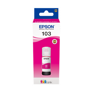 Tindimahuti täitepudel Epson 103 EcoTank / magenta C13T00S34A