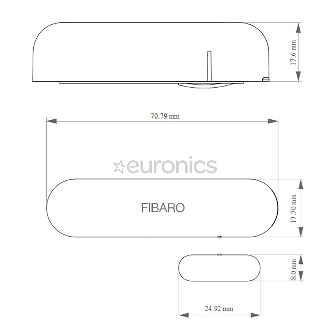 Ukse/akna andur Fibaro (HomeKit)