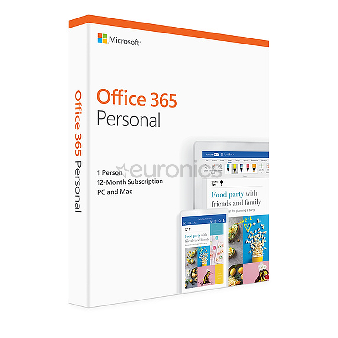MS Office 365 Personal 1 aasta (ENG)