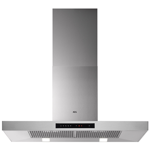 AEG, 779 m³/h, width 90 cm, inox - Cooker Hood