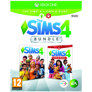 Xbox One game The Sims 4 + Cats and Dogs Bundle