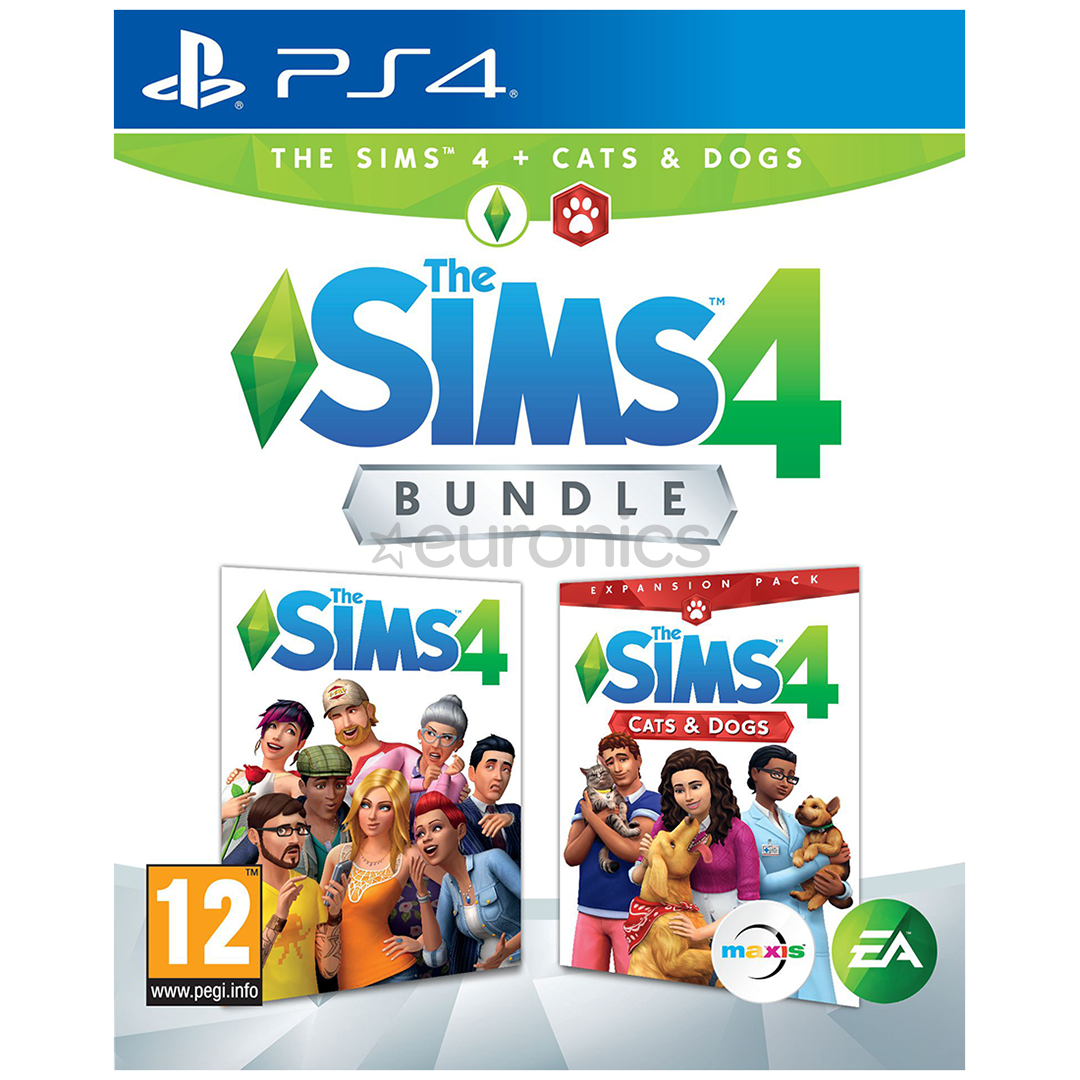 PS4 mäng The Sims 4 + Cats and Dogs Bundle