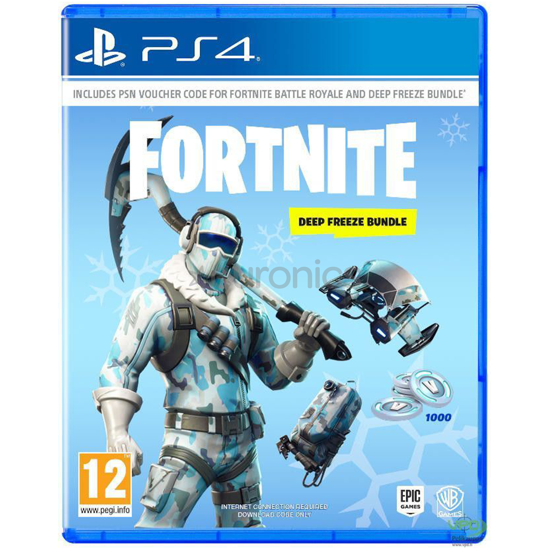 PS4 mäng Fortnite Deep Freeze Bundle