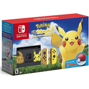 Игровая приставка Switch Pokémon: Let's Go, Pikachu! Edition, Nintendo