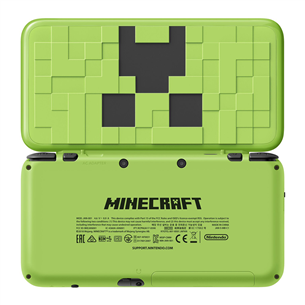 Gaming console Nintendo 2DS XL Minecraft Creeper Edition