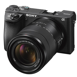 Hübriidkaamera Sony α6500 + objektiiv 18-135mm