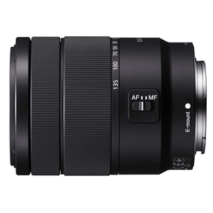 Hybrid camera Sony α6500 + 18-135mm lens