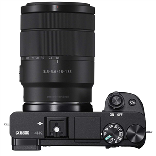 Hübriidkaamera Sony α6300 + objektiiv 18-135mm