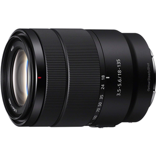 Hybrid camera Sony α6300 + 18-135mm lens