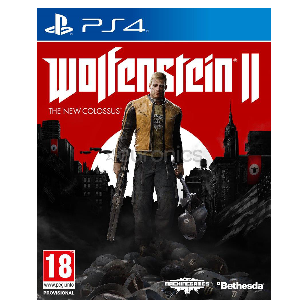 PS4 mäng Wolfenstein II: The New Colossus