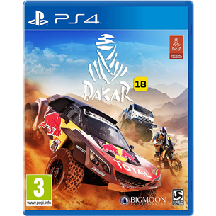 PS4 game Dakar 18