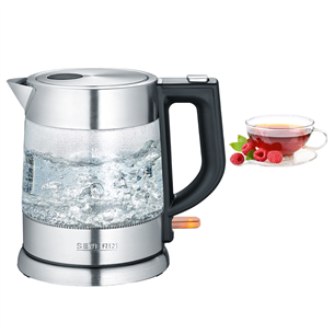 Severin, 1 L, inox/clear - Kettle