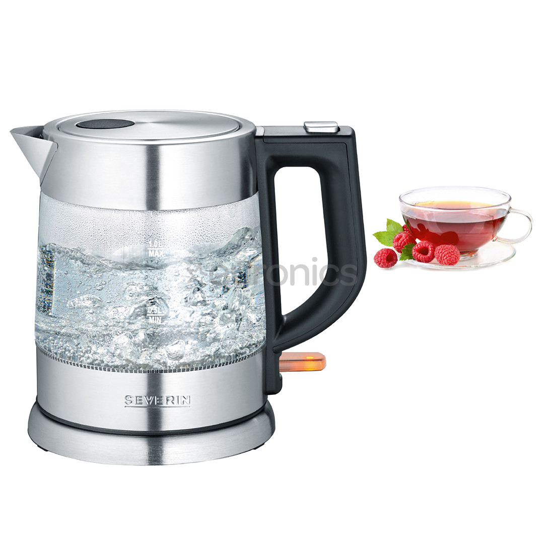 Severin, 1 L, inox/clear - Kettle