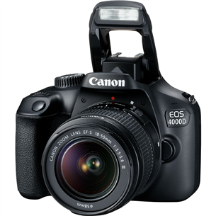 DSLR camera Canon EOS 4000D + EF-S 18-55mm III Lens