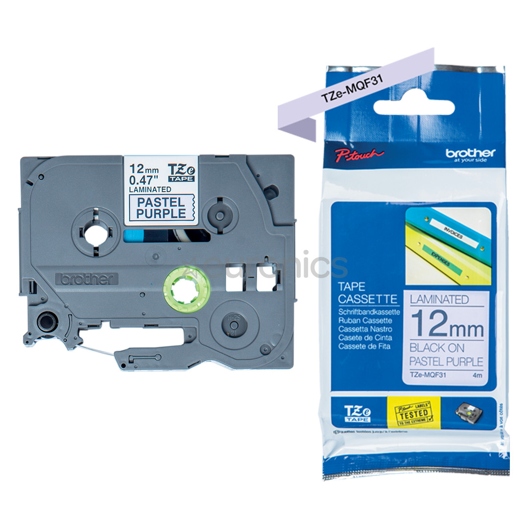 Lint must kiri helelillal taustal 4m x 12mm, Brother