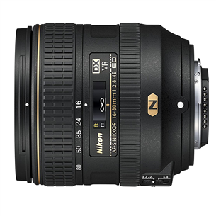 Objektiiv Nikkor AF-S DX 16-80mm f/2.8-4E ED VR, Nikon