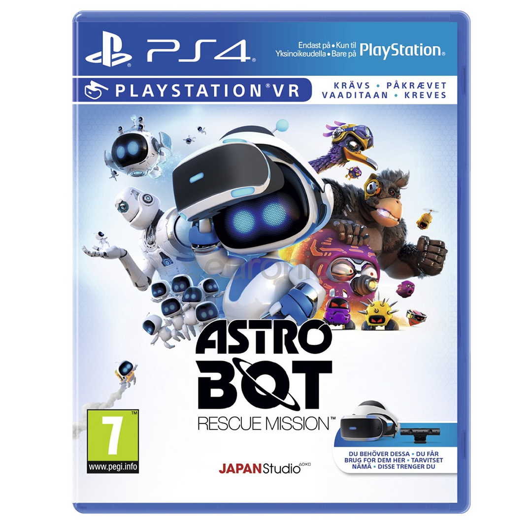 PS4 mäng VR Astro Bot Rescue Mission