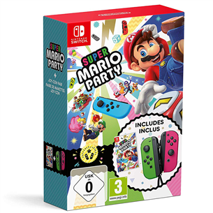 Switch game Super Mario Party + Joy-Con