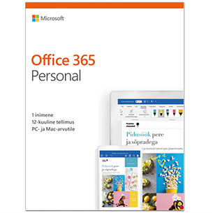 Microsoft Office 365 Personal 1 year (EST)