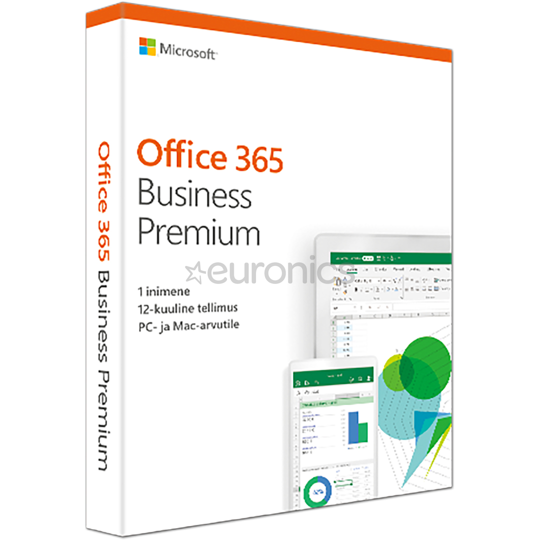Microsoft Office 365 Business Premium 1 aasta (EST)