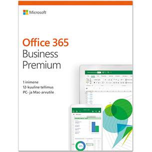 Microsoft Office 365 Business Premium 1 aasta (EST)