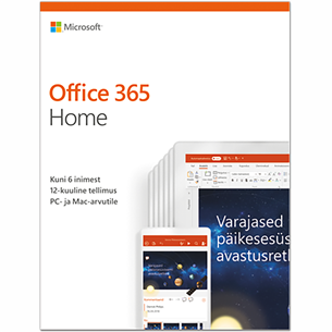 Microsoft Office 365 Home 1 year (EST)