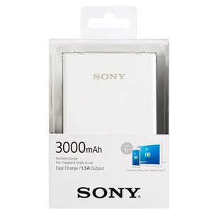 Портативное зарядное устройство, Sony / 3000 mAh