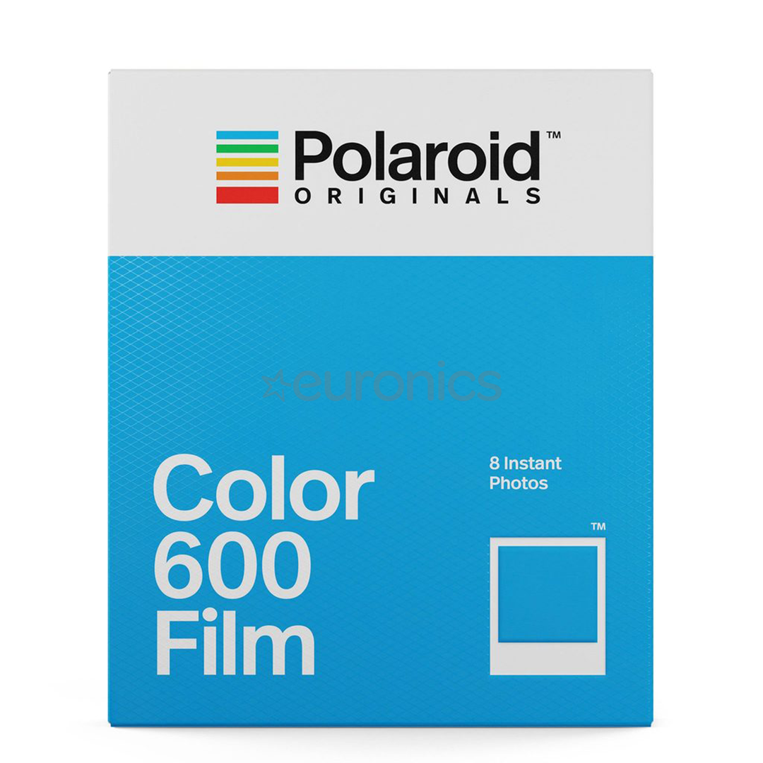 Photopaper Color Film for 600, Polaroid / 8 psc