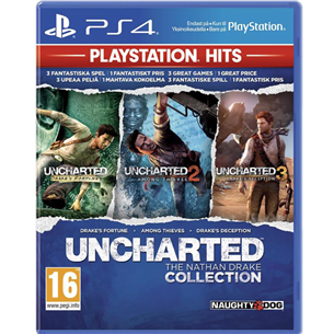 PS4 game Uncharted: The Nathan Drake Collection