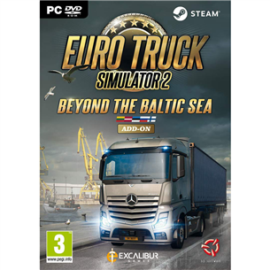 Компьютерная игра  Euro Truck Simulator 2: Beyond the Baltic Sea