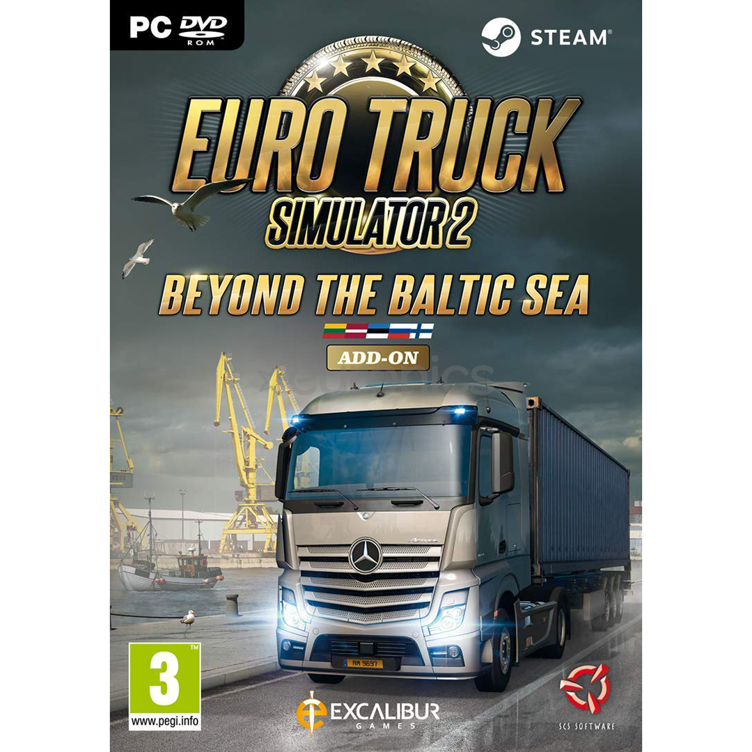 PC game Euro Truck Simulator 2: Beyond the Baltic Sea