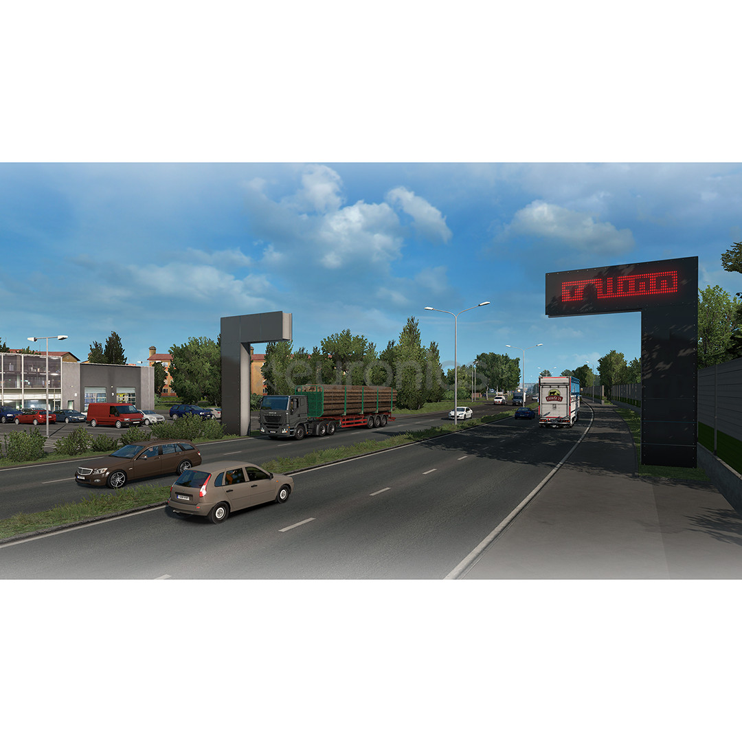 PC game Euro Truck Simulator 2: Beyond the Baltic Sea