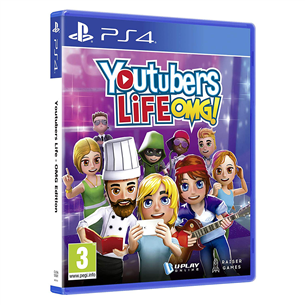 PS4 mäng YouTubers Life OMG! Edition