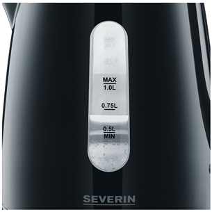 Severin, 1 L, black - Kettle