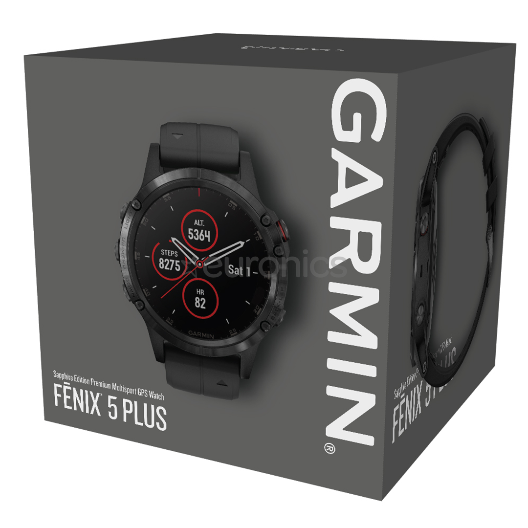 Мультиспортивные часы FENIX 5 Plus Sapphire, Garmin