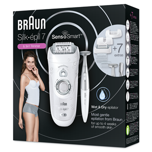 Epilaator Braun Silk-épil 7 SensoSmart + bikiini trimmer