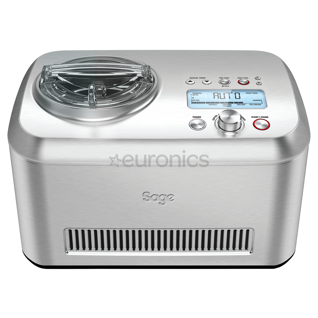 Sage the Smart Scoop 1 L inox Ice cream maker SCI600 Euronics