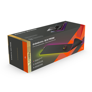 SteelSeries QcK Prism Cloth Extra Large, черный - Коврик для мыши