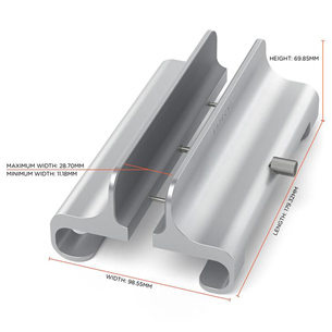 Вертикальная подставка для ноутбука Satechi Aluminum