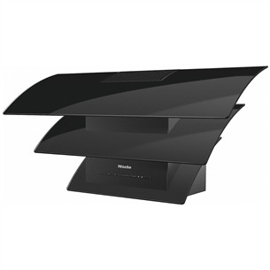 Miele, 600 m³/h, width 88 cm, black - Cooker Hood DA7198W