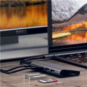 USB-C jagaja 4K HDMI/Mini DP Gigabit Ethernet Satechi
