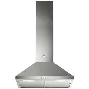 Electrolux, 420 m³/h, width 60 cm, inox - Cooker Hood