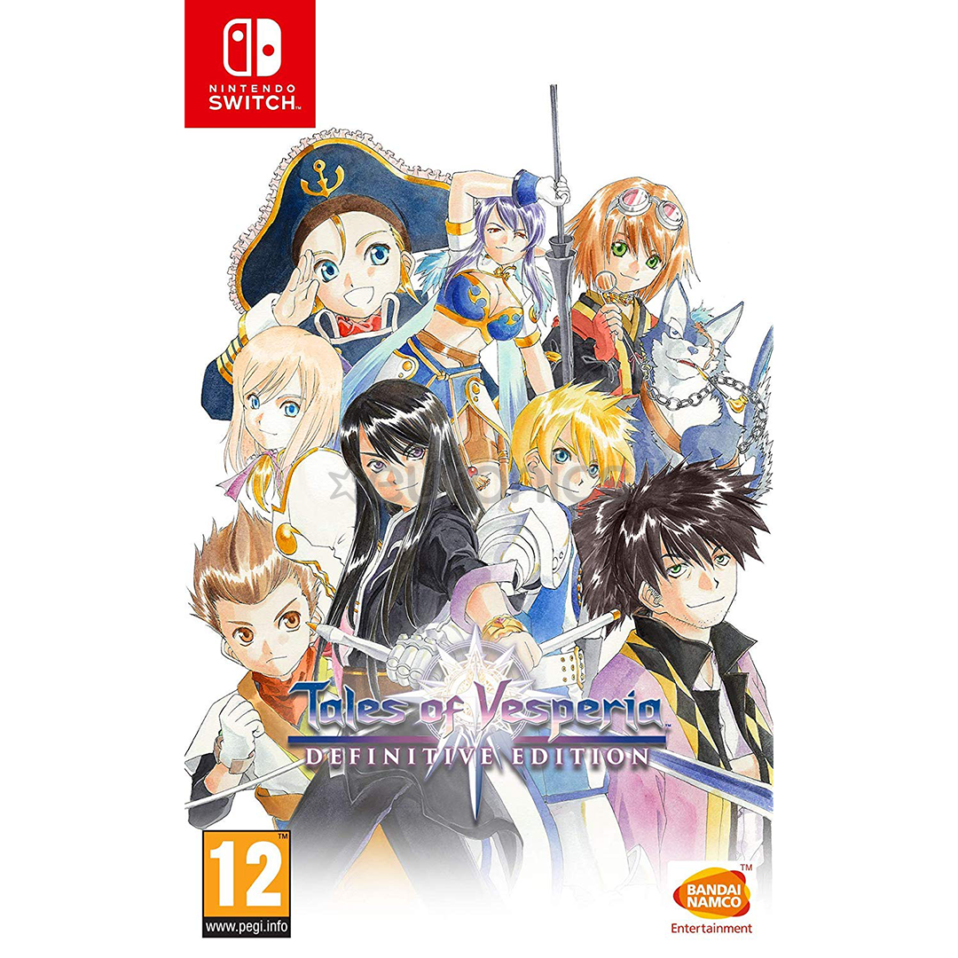 Switch mäng Tales of Vesperia Definitive Edition