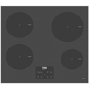 Beko, width 58 cm, grey - Built-in induction hob