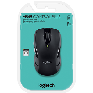 Logitech M545, must - Juhtmevaba optiline hiir