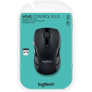 Logitech M545, black - Wireless Optical Mouse